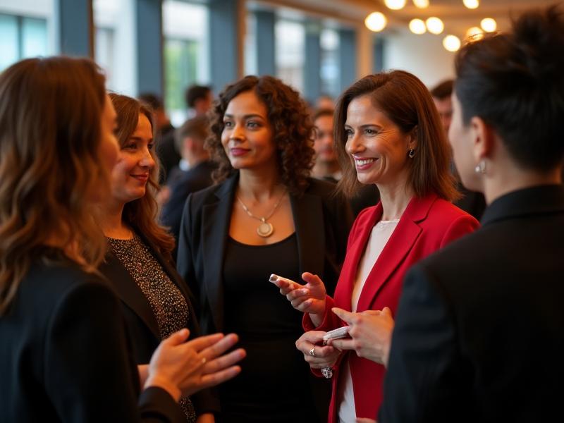 Professional networking event